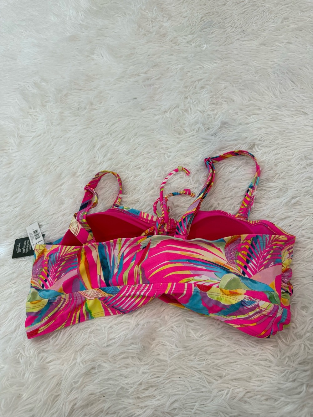 Torrid WIRE-FREE LIGHTLY LINED MID COVERAGE Bikini Top - Picture 6 of 15